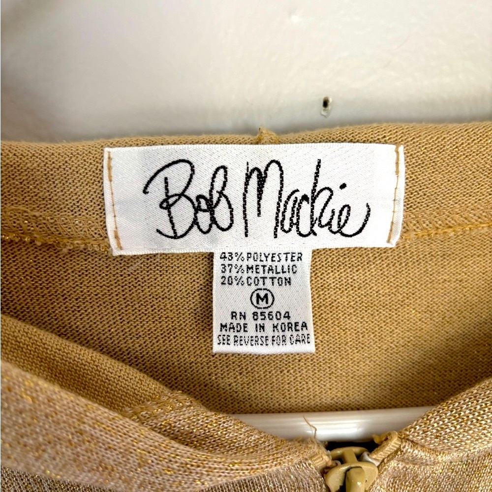 NWOT vintage Bob Mackie gold lounge set πβ¨ - Picture 4 of 11